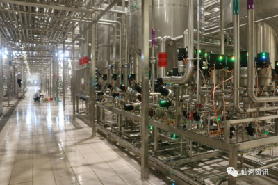 咱仙河家門口的乳制品加工廠正式投產啦!